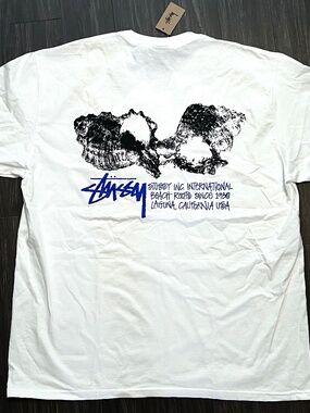 Stussy Shell Tee white XL